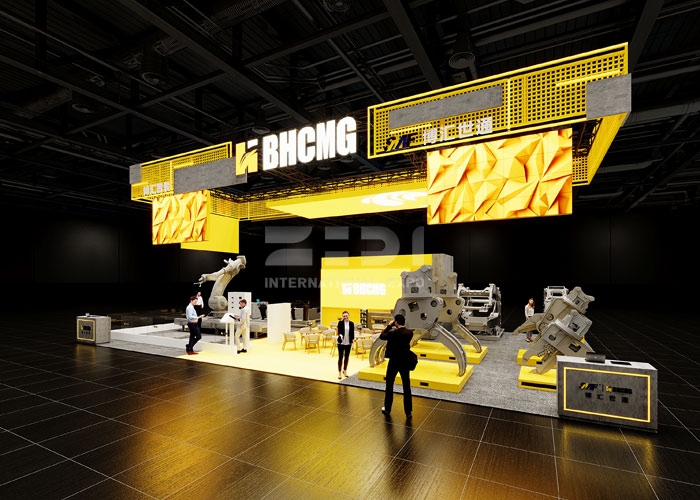 上海展台设计效果图 上海展台设计效果图