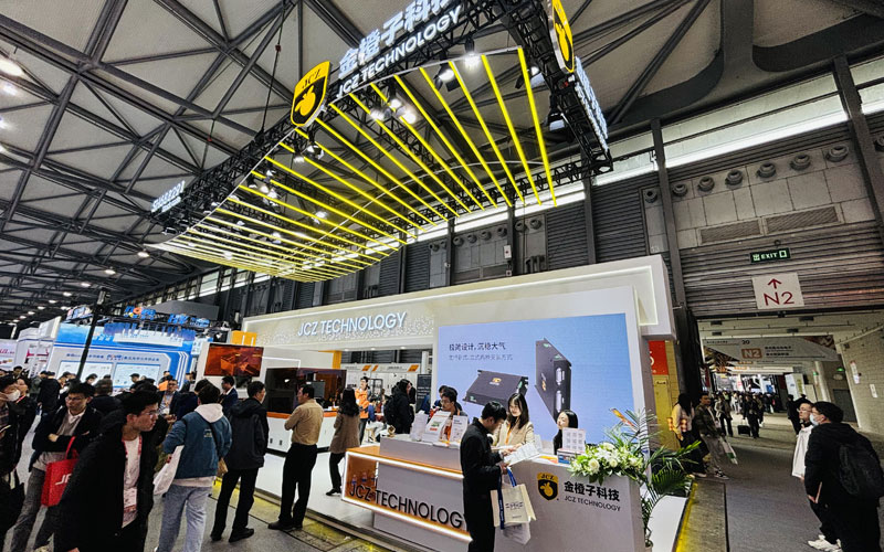 泽迪展会设计搭建公司携手“金橙子”亮相上海光博会