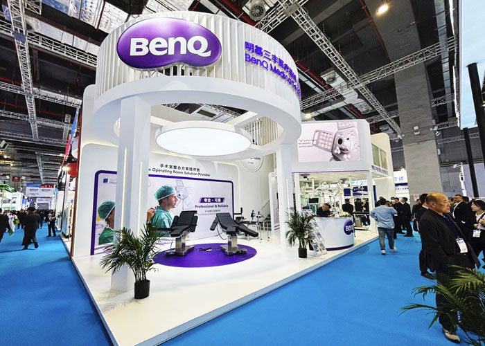 上海泽迪展览设计搭建公司携手“明基三丰"亮相上海医疗器械展