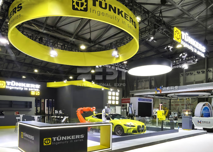 汽车展台布置 汽车展台布置