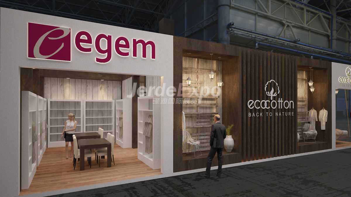 110㎡国外北欧家具展厅设计案例