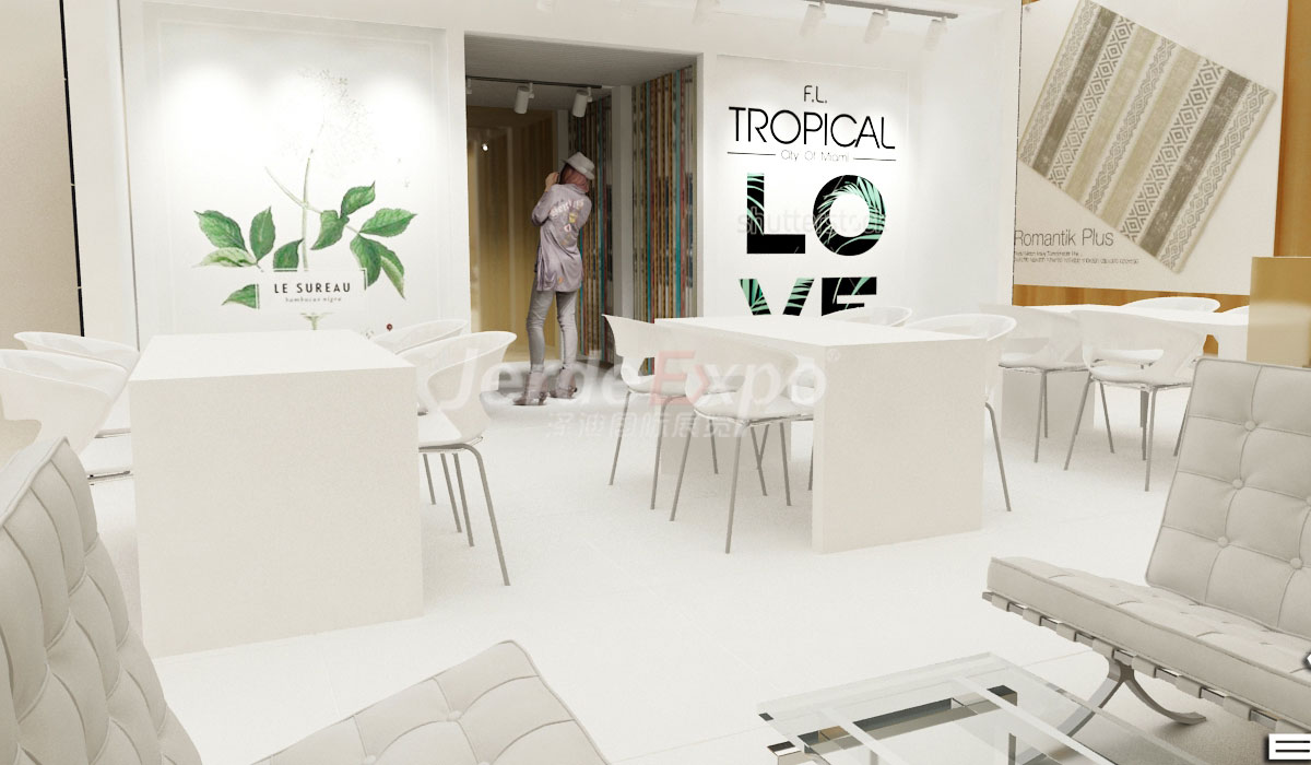 韩国展厅设计效果图