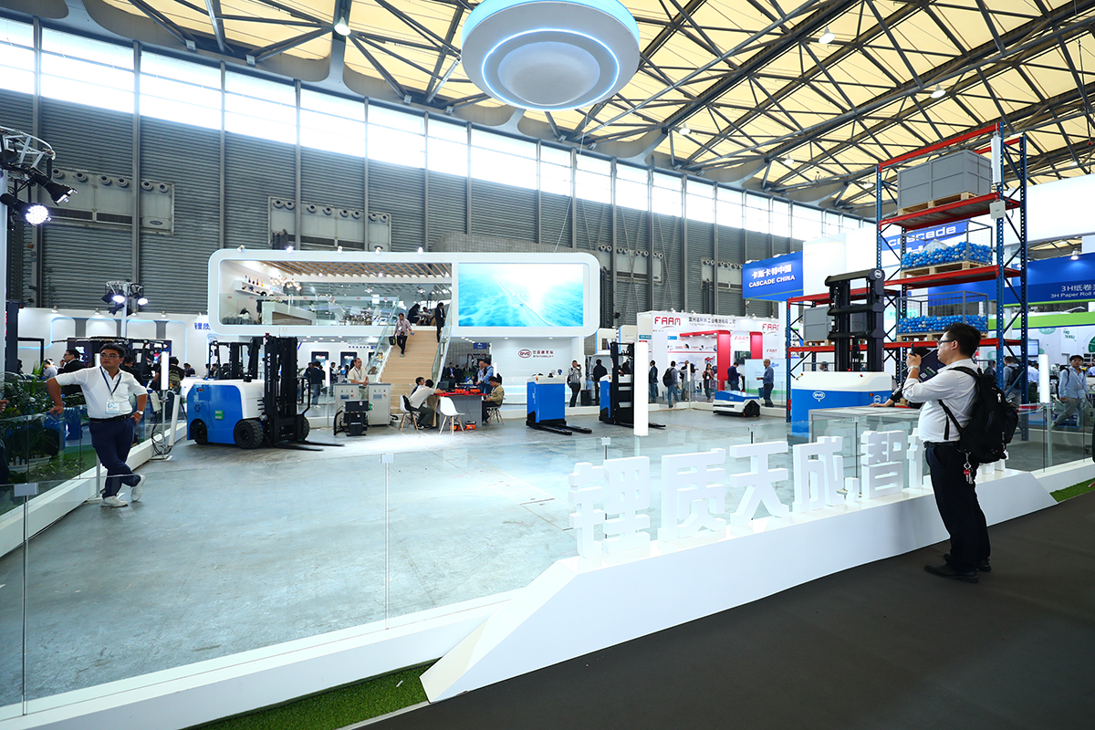 比亚迪物流展台设计案例