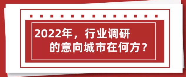 2022年 行业调研之意向城市在何方?上海展会搭建公司回答道! 2022年 行业调研之意向城市在何方?上海展会搭建公司回答道!