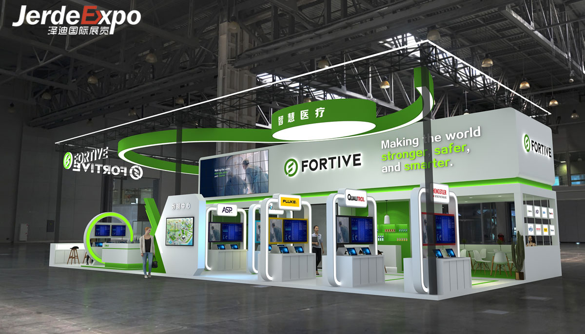 进博会展位设计效果图