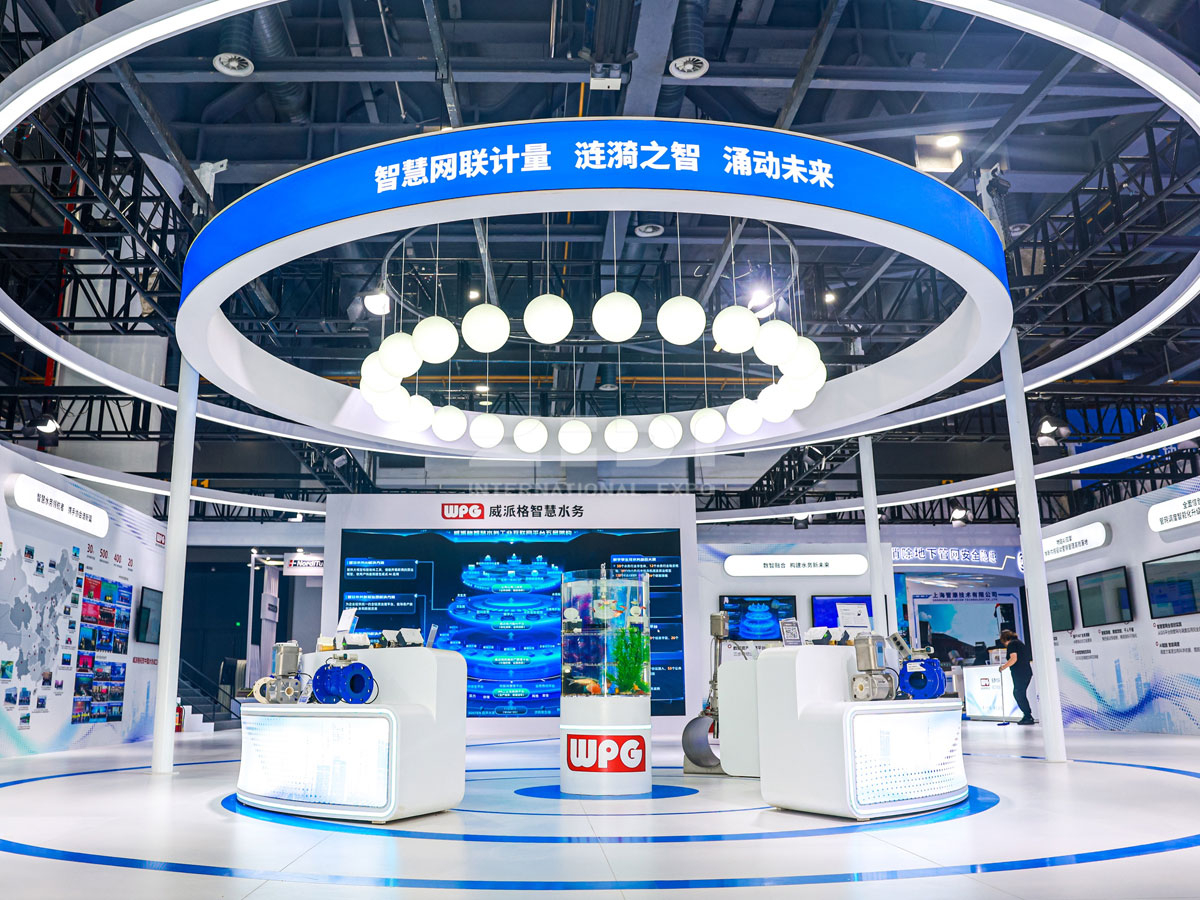 杭州水协会展位布展