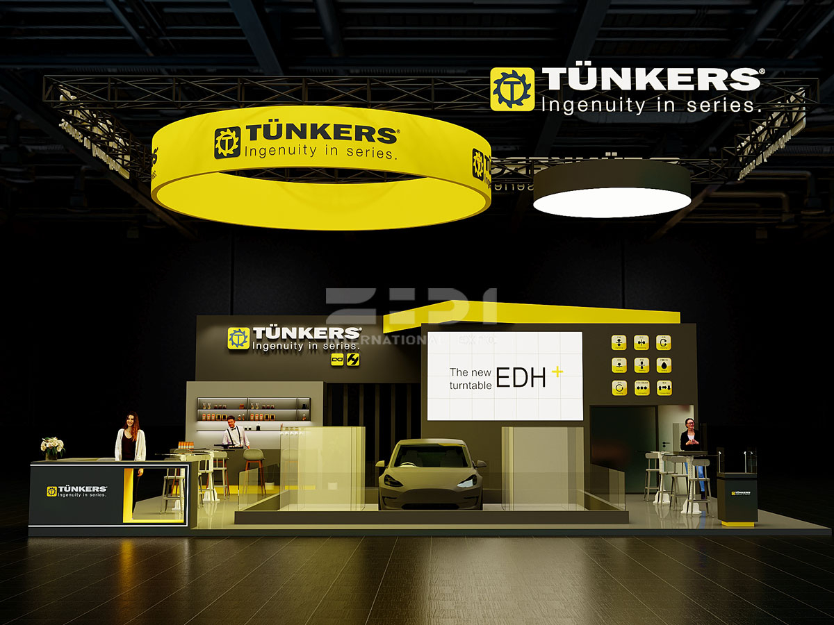 汽车铝工业展位设计